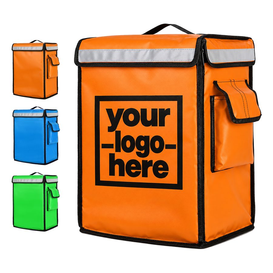 Foil-Lined Catering Backpack With Removable Divider
