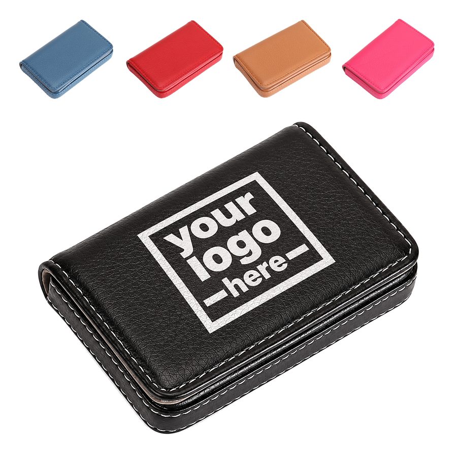 Soft-Lined Card Case With Magnetic Flap