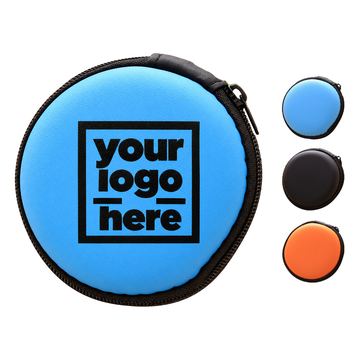 Round Semi-Rigid Electronics Case