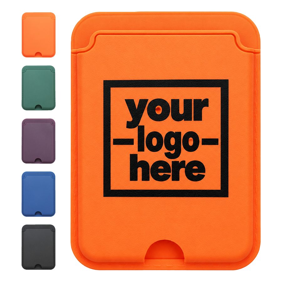Rounded-Corner Magnetic Wallet