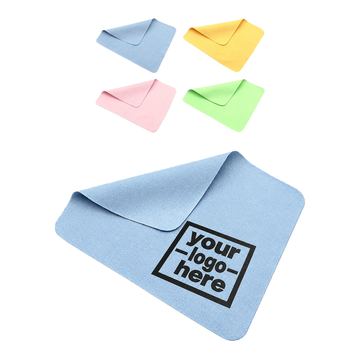 Rounded-Corner Lens Cleaning Cloth