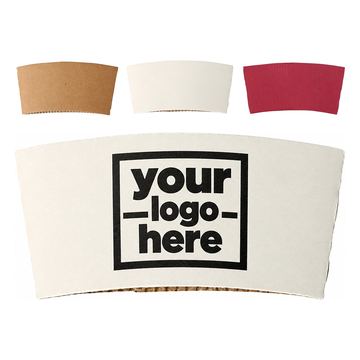 Tapered Paper Beverage Sleeve