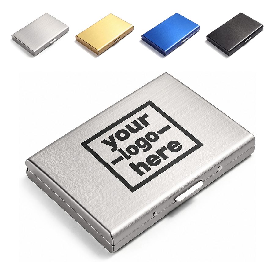 Brushed-Shell Card Case