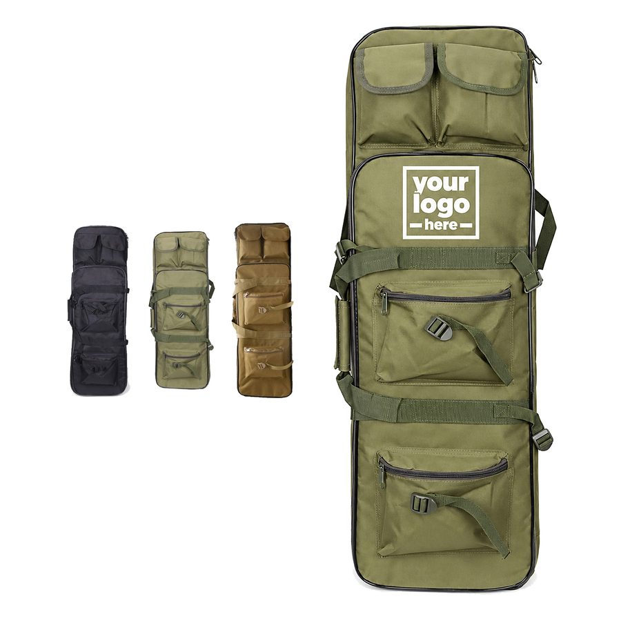 Long Nylon Fishing Bag With Compression Straps