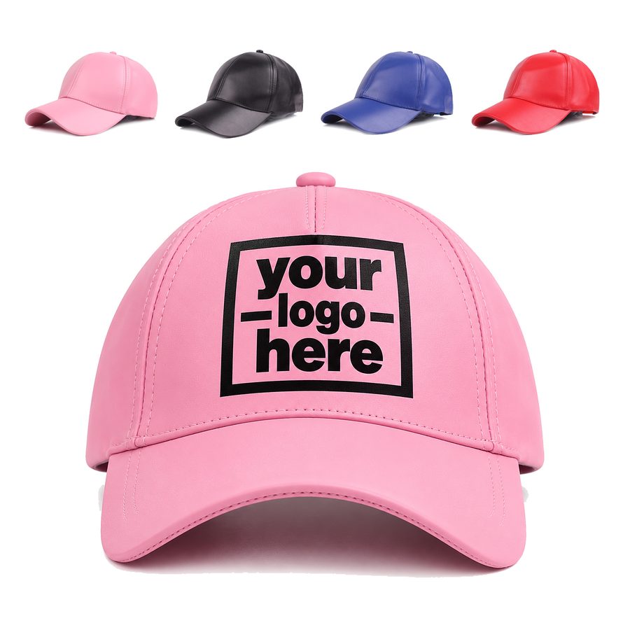 Paneled Baseball Cap With A Rear Opening