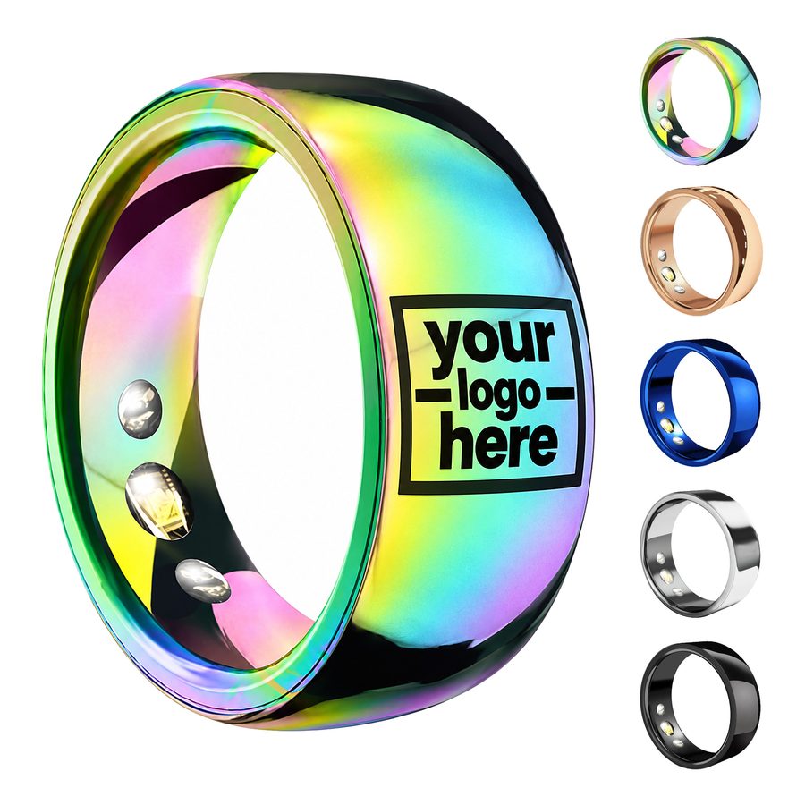 Polished Steel Monitoring Ring