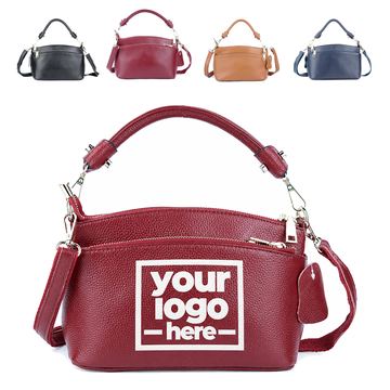 Compact Crossbody Handbag With Detachable Handle