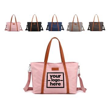 Laptop Tote With Detachable Shoulder Strap