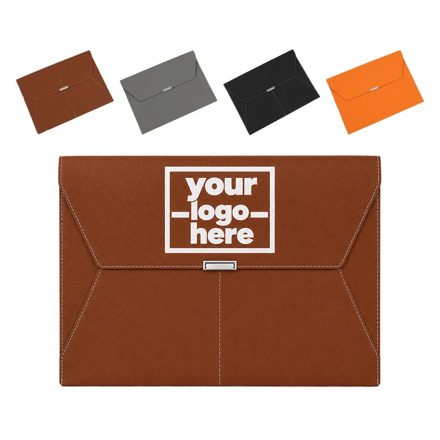 Metal-Clasp Document Envelope