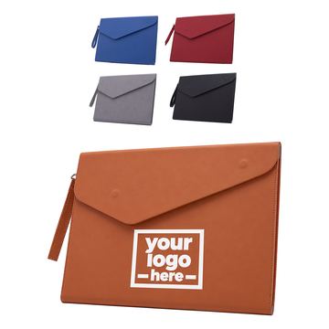 Expandable Document Envelope With Wrist Strap