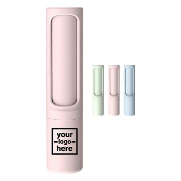 Cylindrical Lint Brush With Rotating Head