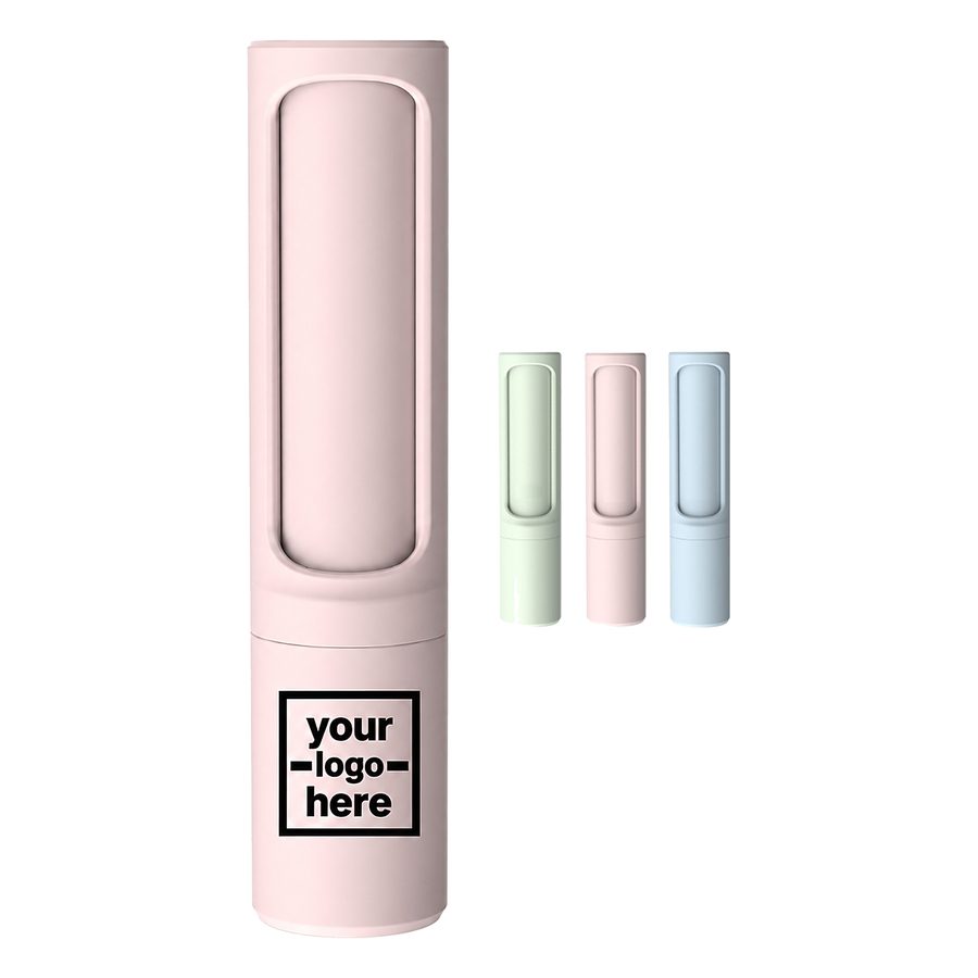 Cylindrical Lint Brush With Rotating Head