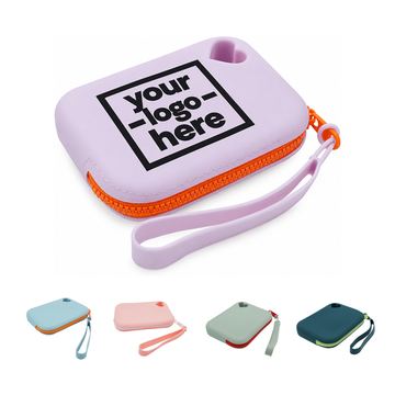 Coin Purse With A Heart-Shaped Cutout