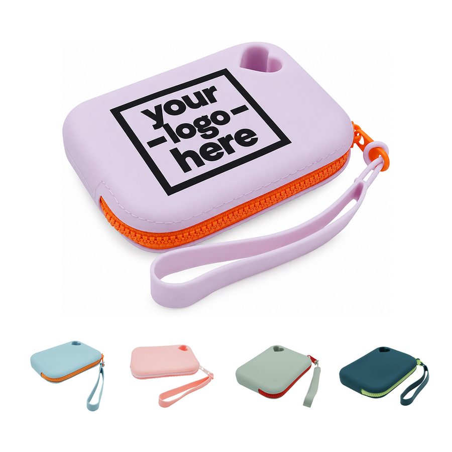 Coin Purse With A Heart-Shaped Cutout