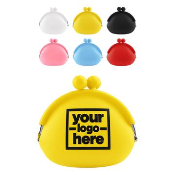 Twin-Ball Kiss-Clasp Coin Purse