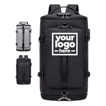 Travel Backpack With Compression Straps And Organizer Pockets
