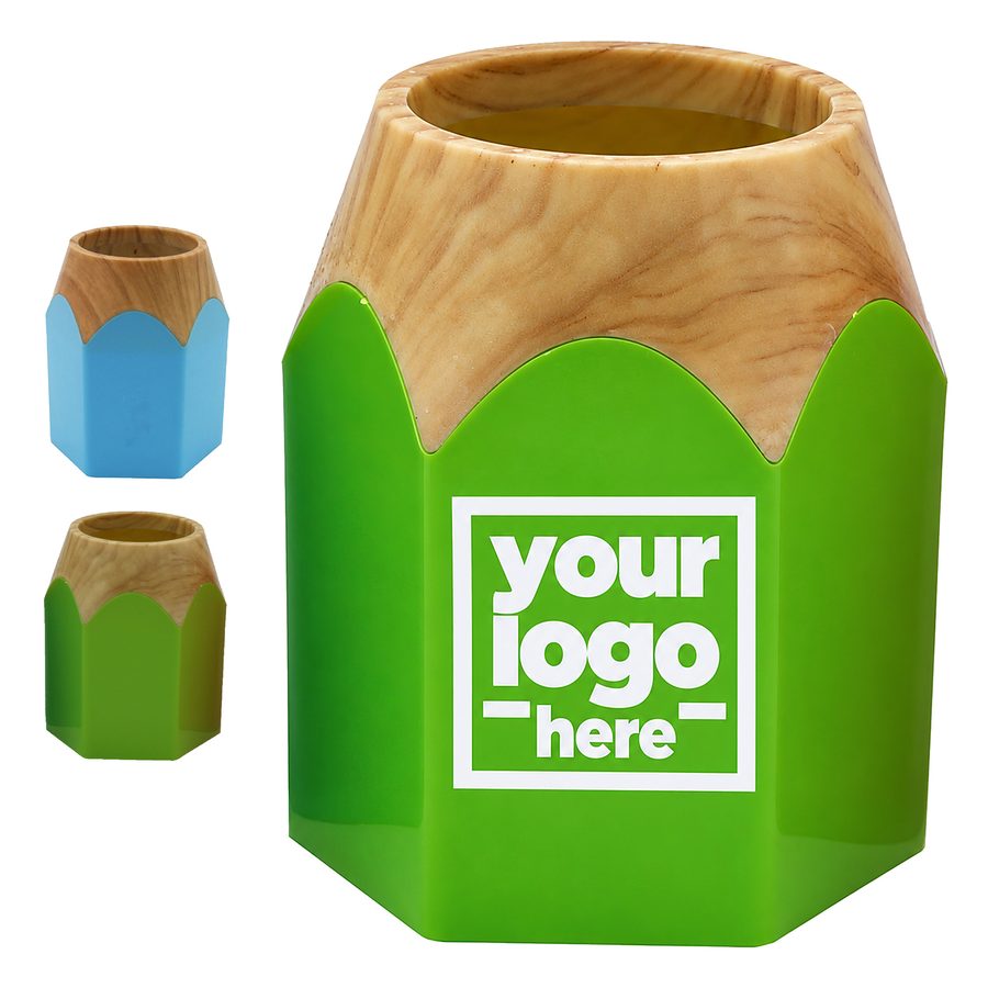Faceted Desk Pencil Holder
