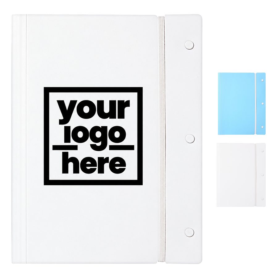 Bifold Plastic Document Folder With Elastic Band
