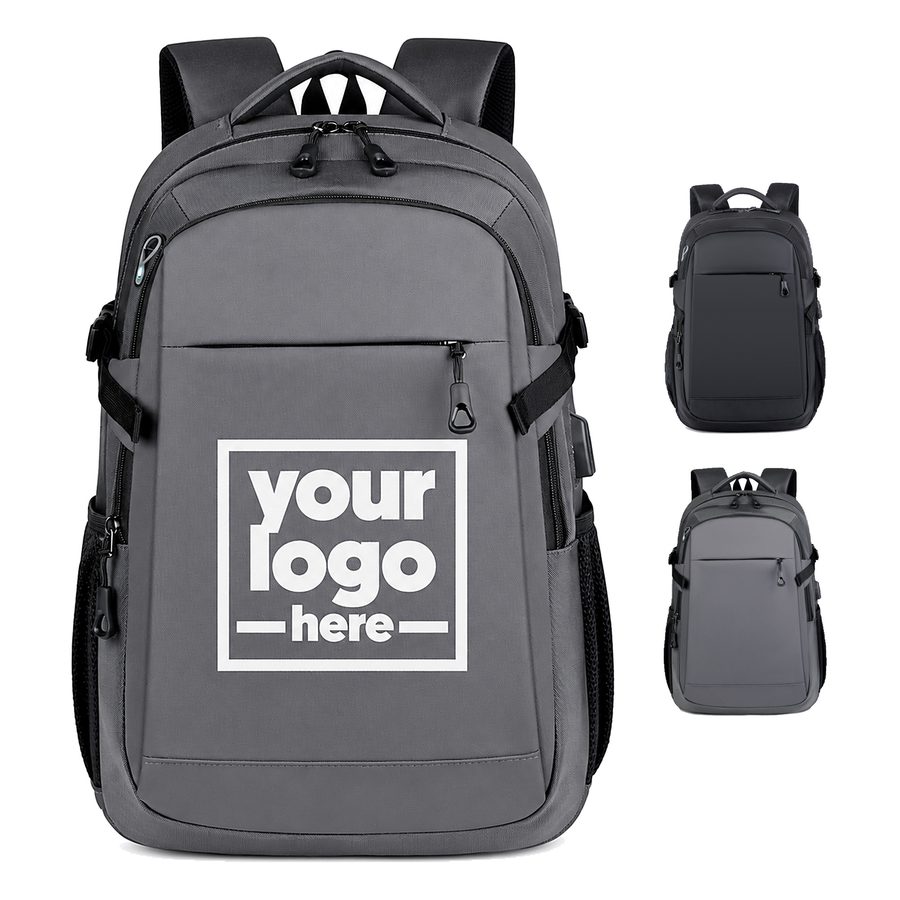 Laptop Backpack With Fold-Down Organizer Section