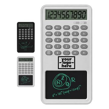 Desktop Calculator With Writing Panel And Stylus