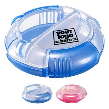 Round Pillbox With Sliding Cover