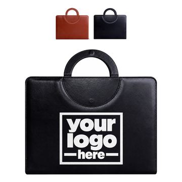 Lay-Flat Portfolio Briefcase With Clipboard