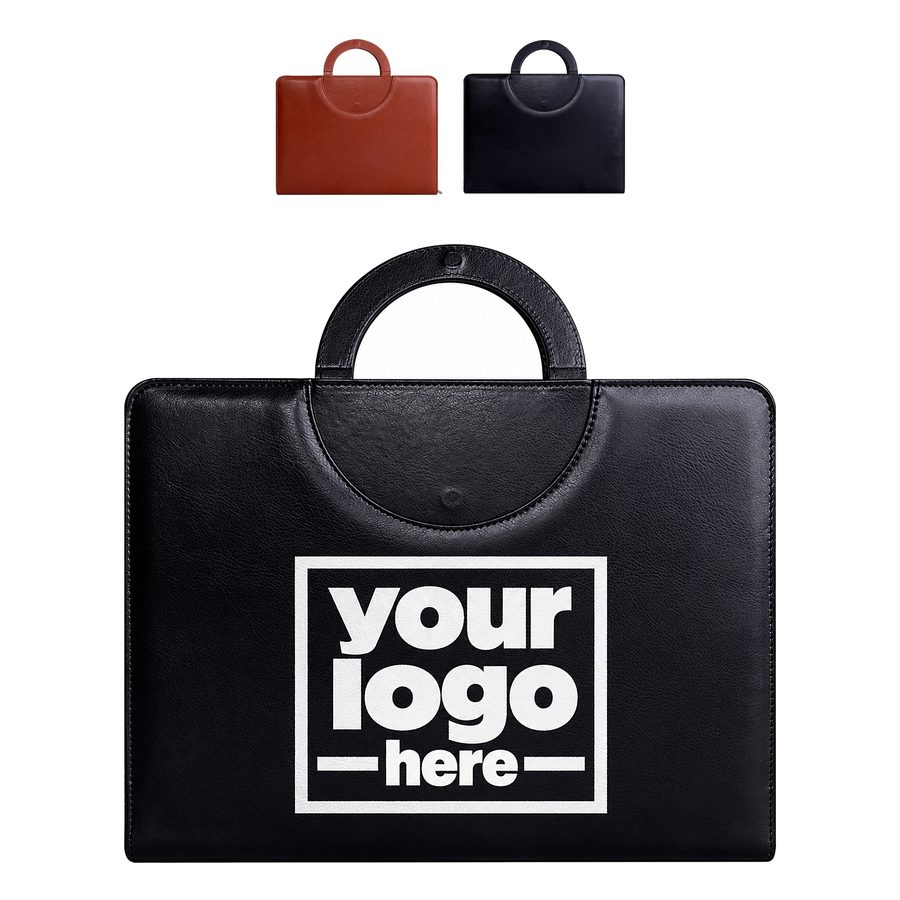 Lay-Flat Portfolio Briefcase With Clipboard