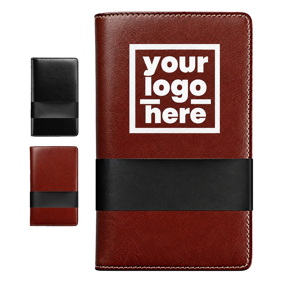 Stitched-Edge Business Card Organizer