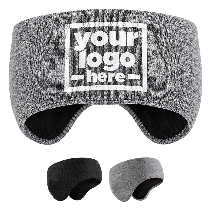 Contoured Fleece-Lined Ear Warmer Headband