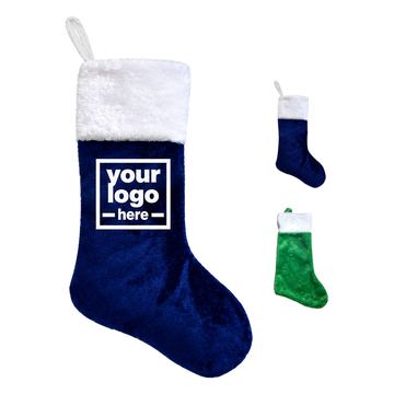 Cuffed Plush Christmas Stocking