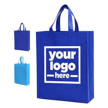 Gusseted Nonwoven Polypropylene Tote Bag