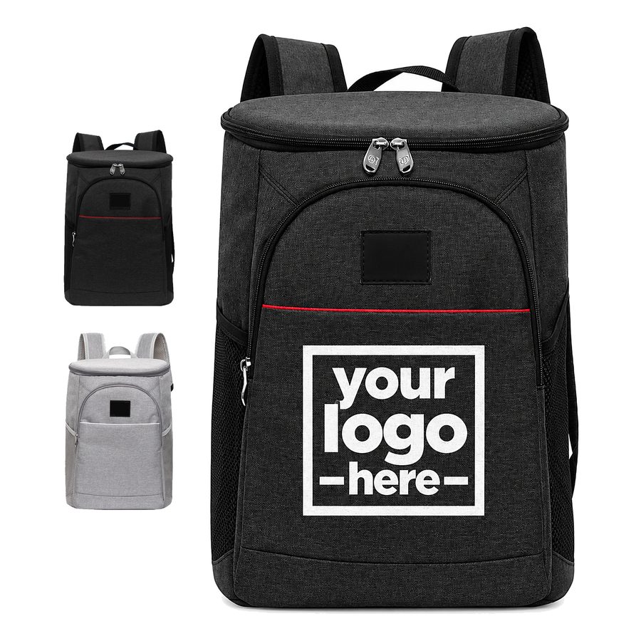 Eighteen-Liter Backpack Cooler With Padded Shoulder Straps