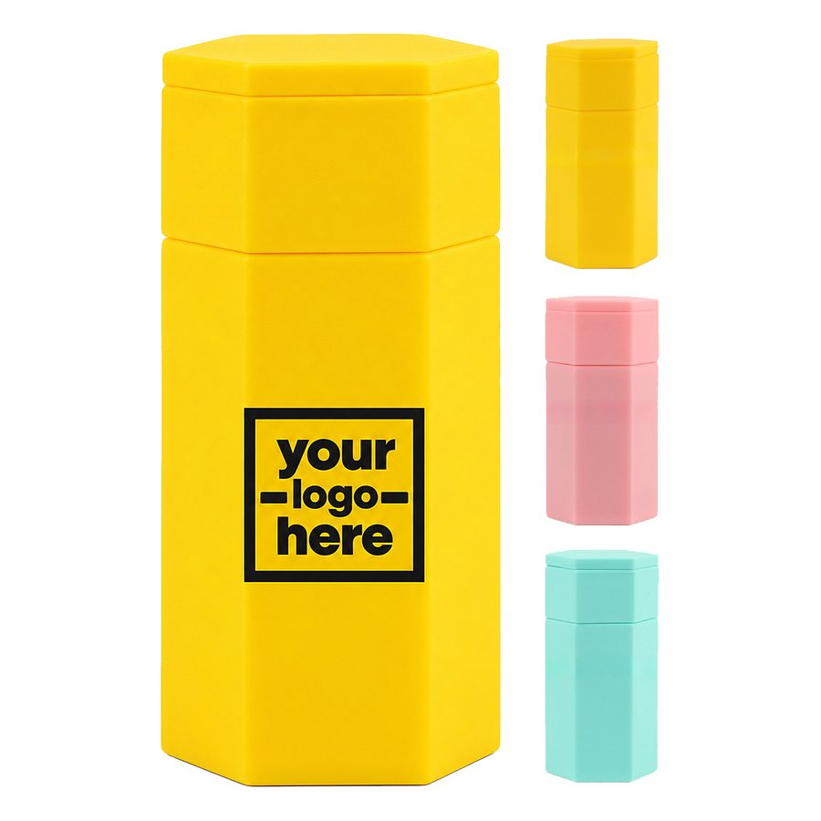 Hexagonal Silicone Travel Toiletry Bottle