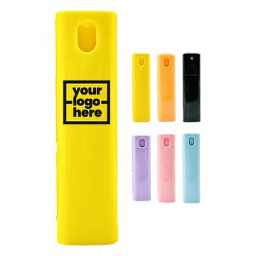 Cylindrical Spray Bottle With Recessed Actuator