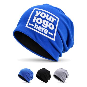 Slouchy Pull-On Beanie With Fleece Lining