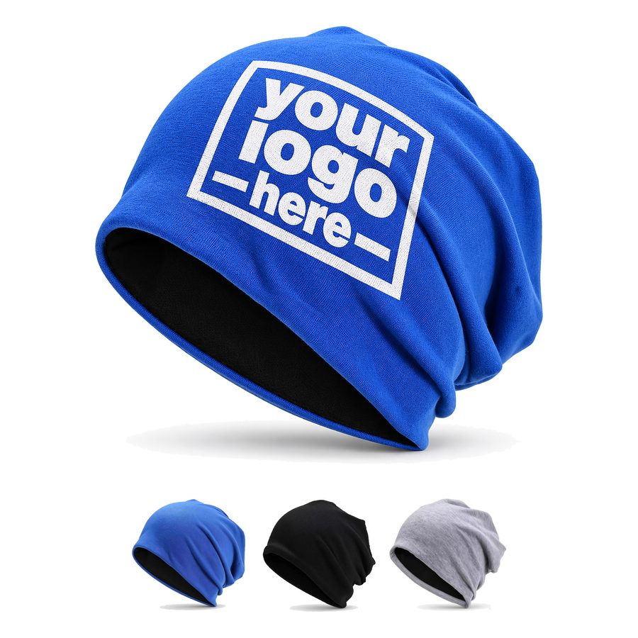 Slouchy Pull-On Beanie With Fleece Lining