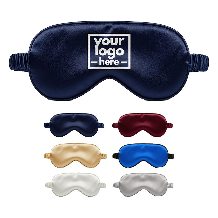 Silk Sleep Mask With Bound Edges