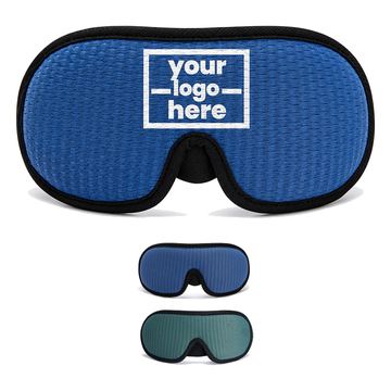 Mesh-Panel Sleep Mask With Deep Cups