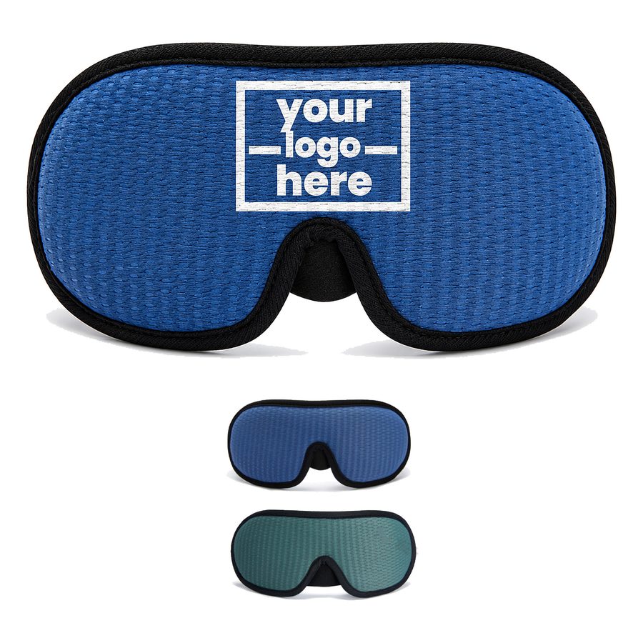 Mesh-Panel Sleep Mask With Deep Cups