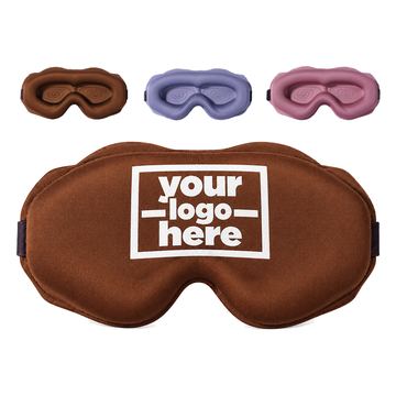 Spiral-Textured Contoured Sleep Mask