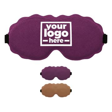 Padded Sleep Mask With A Contoured Nose Bridge