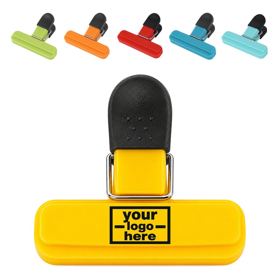 Spring-Loaded Wide-Jaw Bag Clip