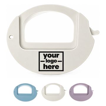 Rounded Bag-Sealing Clip With Carry Handle