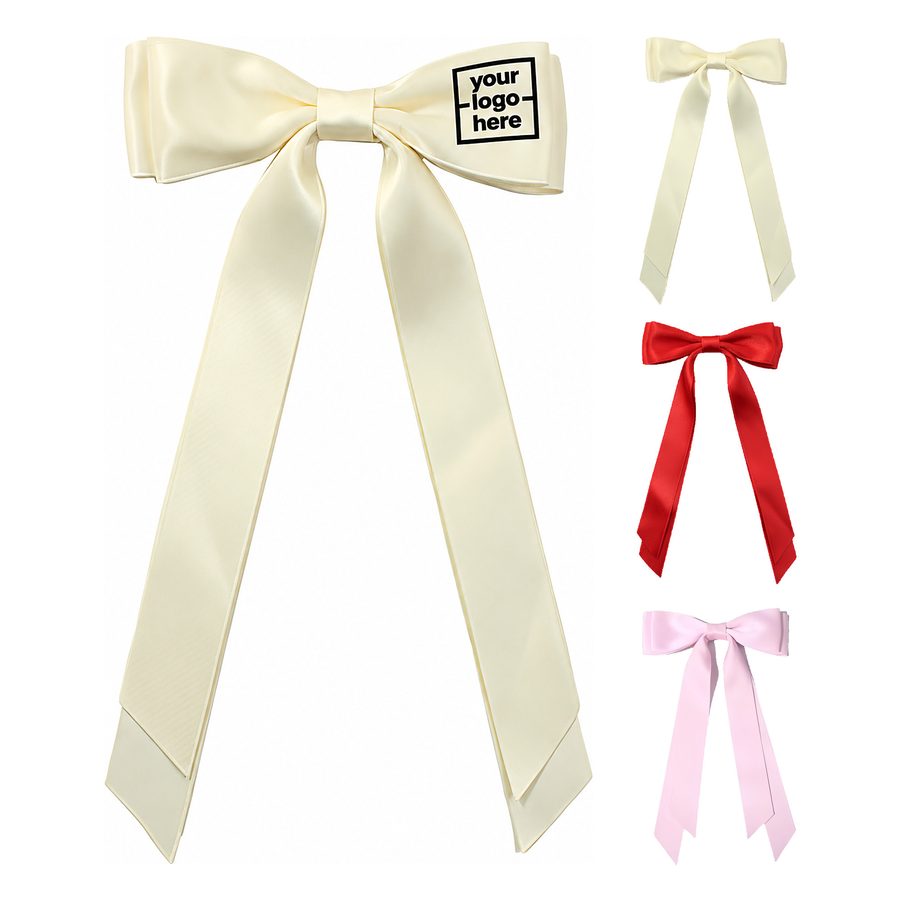 Long-Tailed Bow Hair Clip