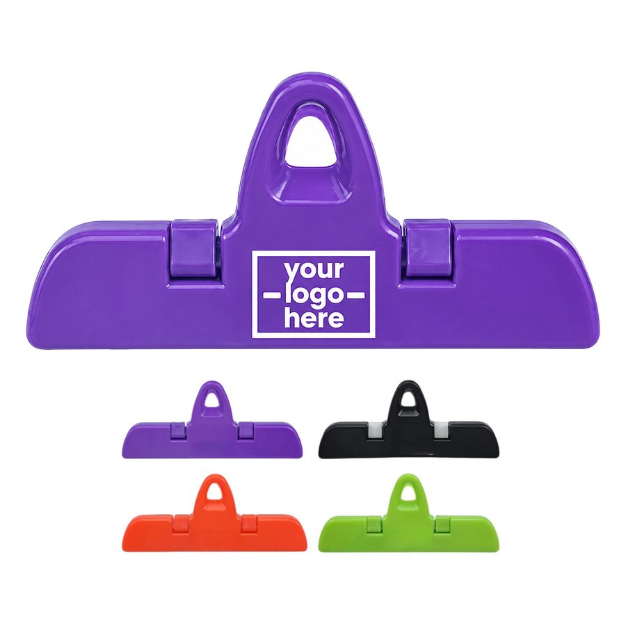 Food Packaging Clip With Triangular Hanging Hole