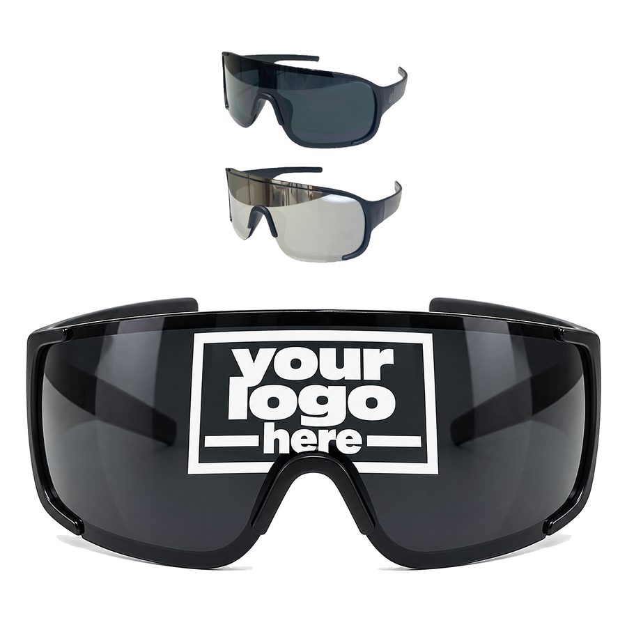 Oversized Wraparound Sunglasses