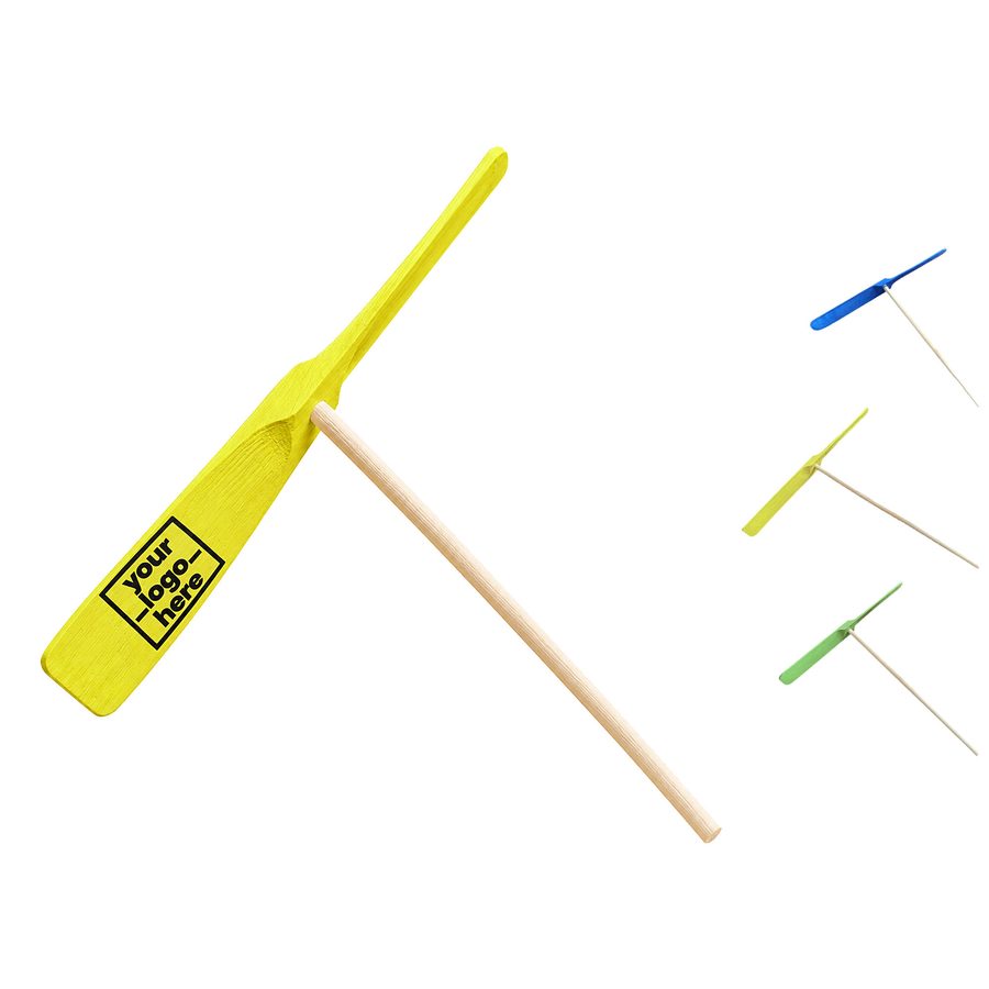Hand-Spun Bamboo Helicopter Toy