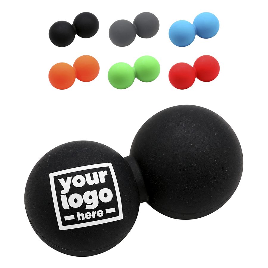 Peanut-Shaped Silicone Massage Ball