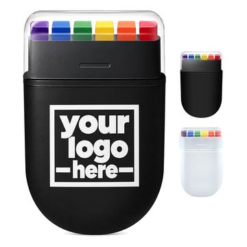 Six-Color Face Paint Stick With Clear Cap