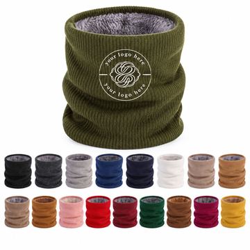 Fleece Lined Knitted Winter Neck Warmer